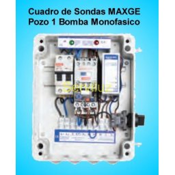 Cuadros de Sondas para bomba Sumergibles 0.75- 1.00 HP monofásico Pozo MAXGE