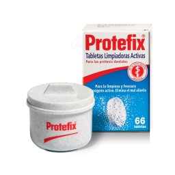 PROTEFIX TABLETAS LIMPIADORAS 66U 228833 PROTEFIX LIMPIEZA ACTIVA - PROTESIS DENTAL (66 TABLETAS )