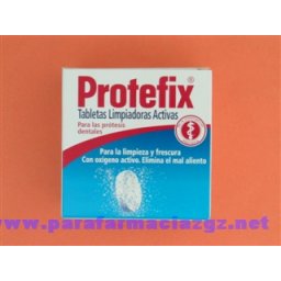 PROTEFIX TABLETAS LIMPIAD 32 238915 PROTEFIX LIMPIEZA ACTIVA - PROTESIS DENTAL (32 TABLETAS )