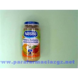 NESTLE 250 PLAT MANZ NAR CER 163592 NESTLE PLATANO MANZANA NARANJA Y CEREALES - (250 G )