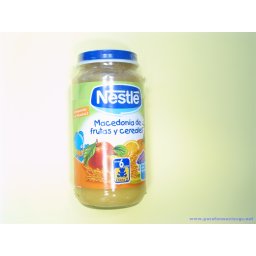 NESTLE 250 MACED FRUTA CERE 208371 NESTLE MACEDONIA DE FRUTAS Y CEREALES - (250 G )