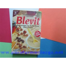 BLEVIT MULTIC FRUT SECOS 300 213033 BLEVIT MULTICEREALES FRUTOS SECOS MIEL Y FRUTAS - (300 G )