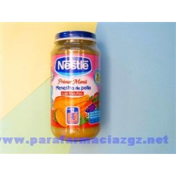 NESTLE 250 MENES POLLO TROCI 397851 NESTLE MENESTRA DE POLLO CON TROCITOS - PRIMER MENU (250 G )