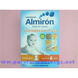 ALMIRON 5 CEREALES FRUTA 600 153396 ALMIRON 5 CEREALES CON FRUTA - (600 G )