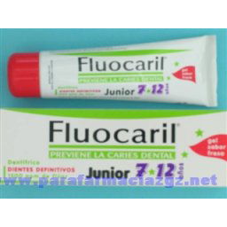FLUOCARIL JUN GEL FRESA 50 196337 FLUOCARIL JUNIOR 7-12 AÃOS GEL - (50 ML FRESA )