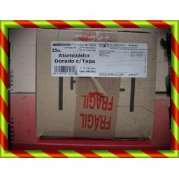 ATOMIZADOR ACOFAR DORADO TAPA 25 UDS 313460