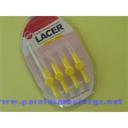 CEPILLO LACER INTERPROX FINO 347989 CEPILLO ESPACIO INTERPROXIMAL - LACER (FINO 4 U )