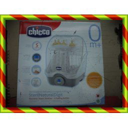 ESTERILIZADOR CHICCO ELEC DIGITAL 67288 154499 ESTERILIZADOR - CHICCO 24 H (DIGITAL 4 BIBERONES )