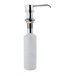 TEKA Dispensador de jabón DISPENSADOR DE JABON 0,35 LITROS. 115890011, Cromo, Sobre encimera