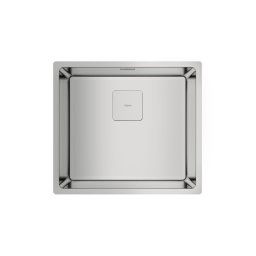 TEKA Fregadero bajo encimera y sobre encimera FLEXLINEA RS15 45.40 3œ SQ C/REB SF. 115000013, Una cubeta, Inoxidable. Para mu