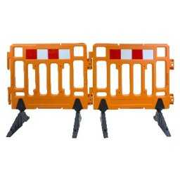 VALLA PORTATIL DE 110 CM NARANJA
