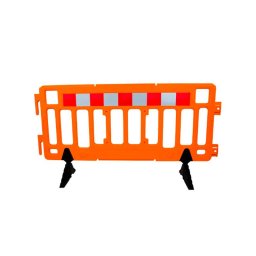 VALLA PORTATIL DE 2 METROS NARANJA