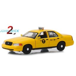 FORD Crown Victoria Taxi 2008 "John Wick 2 (2017)" - Greenlight Escala 1:43 (86561)