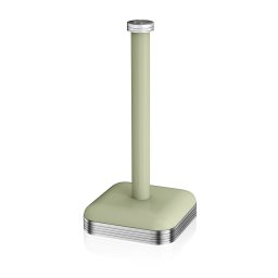 SWAN Retro SWKA1040GN Porta Rollos de Papel de Cocina, Acero Inoxidable Alta Calidad, Estable y Duradero, Estilo Vintage, Verde