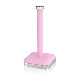 SWAN Retro SWKA1040PN Porta Rollos de Papel de Cocina, Acero Inoxidable Alta Calidad, Estable y Duradero, Estilo Vintage, Rosa