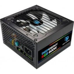 FUENTE ALIMENTACION COOLBOX DEEPENERGY RGB600 - 600W 80+ BRONZE GAMING RGB - Inside-Pc