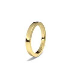 ALIANZA DE BODA ORO AMARILLO CLASSICS 1011