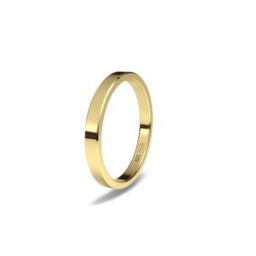 ALIANZA DE BODA ORO AMARILLO CLASSICS 1012