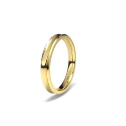 ALIANZA DE BODA ORO AMARILLO CLASSICS 1018