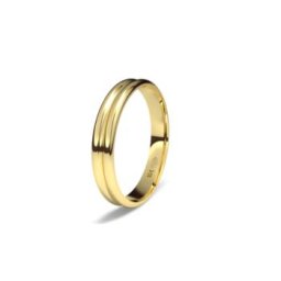 ALIANZA DE BODA ORO AMARILLO CLASSICS 1022