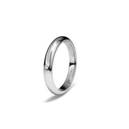 ALIANZA DE BODA PLATINO IDENTITY 9001