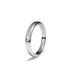 ALIANZA DE BODA PLATINO IDENTITY 9101