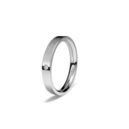 ALIANZA DE BODA PLATINO IDENTITY 9201