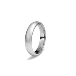 ALIANZA DE BODA PLATINO IDENTITY 9303