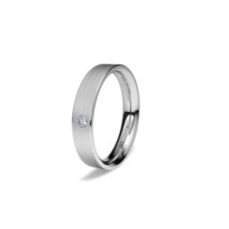 ALIANZA DE BODA PLATINO IDENTITY 9503