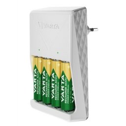 CARGADOR BATERIA Ni-Mh AAA y AA CON 4 BATERIAS AA