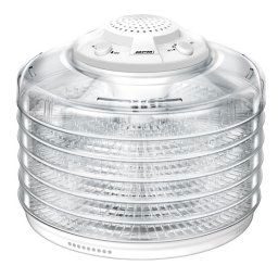 MPM MSG-10 Deshidratador alimentos, frutas y verduras, control de temperatura (40°C-70°C), 5 bandejas libres de BPA de 32cm, 350W