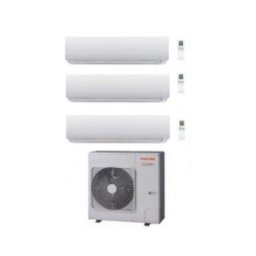 Multi split inverter 3x1 - 10+10+10-clase a++ r32- toshiba
