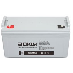Batería Solar Aokly Power 12V 120Ah 6GFM120