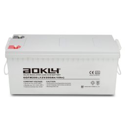 Batería para SAI/UPS 12V 200Ah Aokly Power 6GFM200