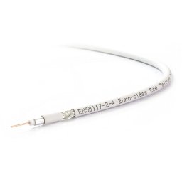 CABLE COAXIAL ANTENA TV CTX 5mm BLANCO