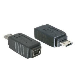 ADAPTADOR USB MICRO B MACHO USB MINI 5 PINES HEMBRA