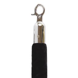 Cordón negro liso para postes separadores