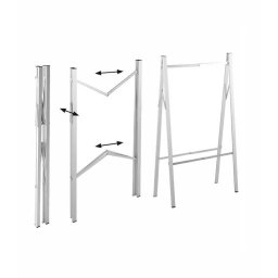 Caballete de Aluminio plegable