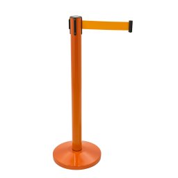 Poste de cinta naranja
