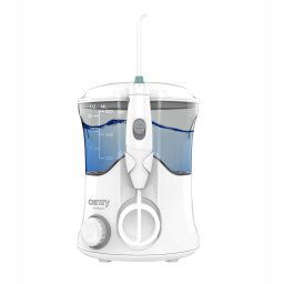CAMRY CR2172 Irrigador Bucal Portátil con 7 Boquillas, Multifuncional 600ml Irrigador Dental, Profesional, Limpieza de Dientes de Ortodoncia y Dientes de Implante, Lavado Pulsado de Dientes