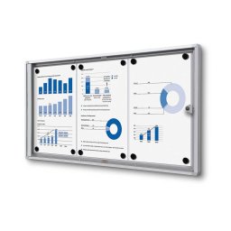 Vitrina económica para 3 DIN A4