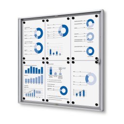 Vitrina económica para 6 DIN A4