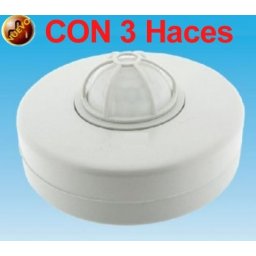 Detector de movimiento Sensor PIR Techo 3 Sensores