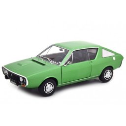RENAULT R17 1976 Verde Metalico - Solido Escala 1:18 (S1803701)