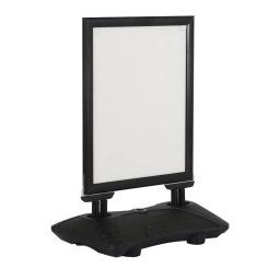 Caballete de exterior de color negro de alta calidad Caballete de exterior de color negro de alta calidad