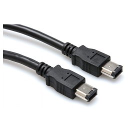 CABLE FIREWIRE 1394a 6 PINS MACHO A MACHO 0.5m