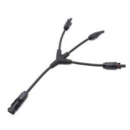 CONECTOR TRIPLE MACHO A HEMBRA PLACAS SOLARES IP67