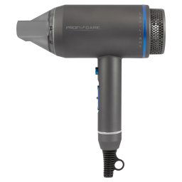 Proficare HT 3082 Secador Pelo Profesional Iónico, Diseño de Tubo, Iluminación LED, 3 Niveles Temperatura y Potencia, Boquilla Concentradora 360ºC, 1800W Azul