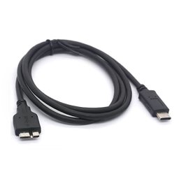 CABLE USB-C MACHO A USB 3.0 MICRO B MACHO 1m