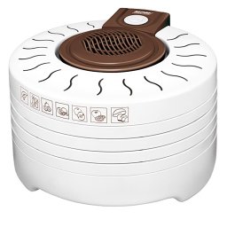 MPM MSG-17 Deshidratador de Alimentos Eléctrico, 4 Bandejas expansibles de 28 cm, frutas, setas y verduras, 250W